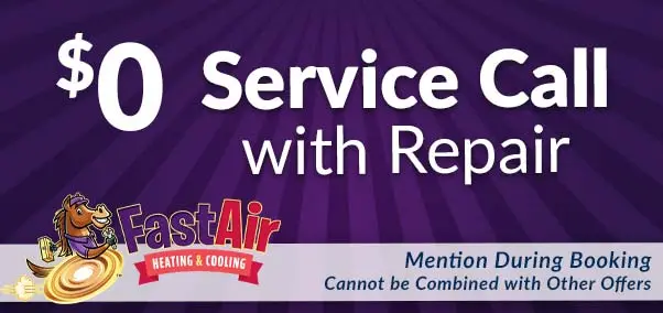 $0 service call with repair
